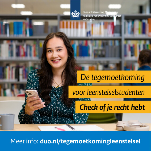 De tegemoetkoming voor leenstelselstudenten: check of je recht hebt!
